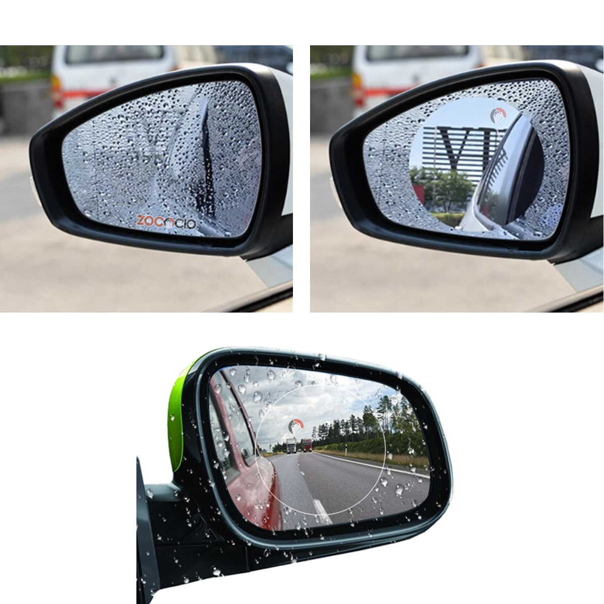 Pegatina Antilluvia Para Retrovisor